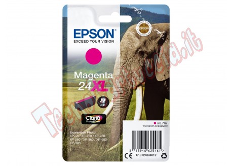 Epson - Cartuccia ink - 24XL - Magenta - C13T24334012 - 8,7ml