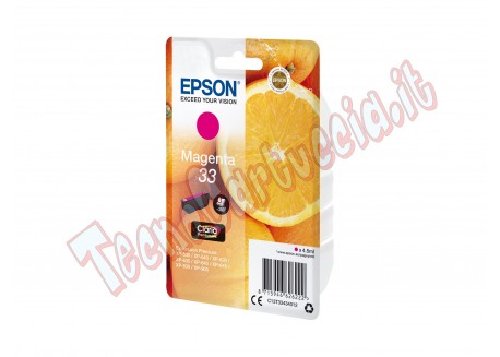 Epson - Cartuccia ink - 33 - Magenta - C13T33434012 - 6,4ml
