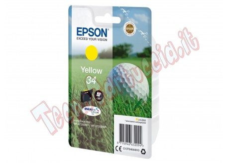 Epson - Cartuccia ink - 34 - Giallo - C13T34644010 - 4,2ml
