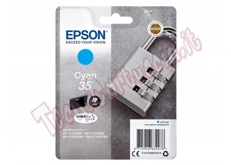Epson - Cartuccia ink - 35 - Ciano - C13T35824010 - 9,1ml