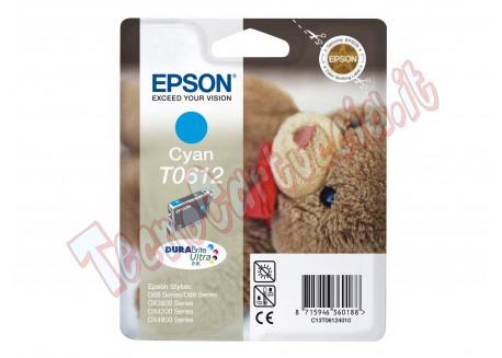Epson - Cartuccia ink - Ciano - T0612 - C13T06124010 - 8ml