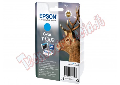 Epson - Cartuccia ink - Ciano - T1302 - C13T13024012  - 10,1ml
