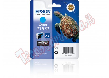 Epson - Cartuccia ink - Ciano - T1572 - C13T15724010 - 25,9ml