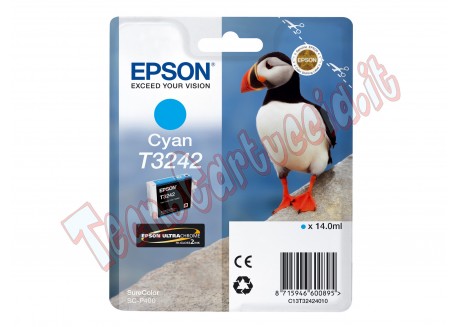 Epson - Cartuccia ink - Ciano - T3242 - C13T32424010 - 14ml