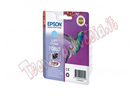 Epson - Cartuccia ink - Ciano chiaro - T0805 - C13T08054011  - 7,4ml