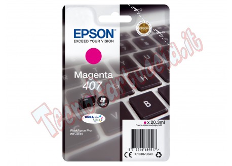 Epson - Cartuccia Ink - Magenta  - C13T07U340 - 38,1 ml