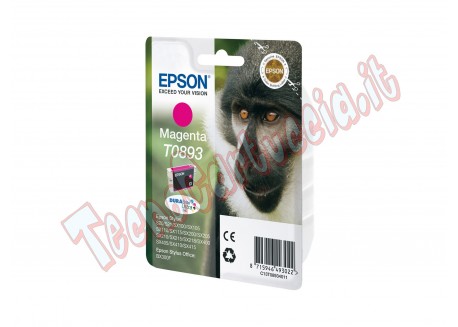 Epson - Cartuccia ink - Magenta - T0893 - C13T08934011 - 3,5ml