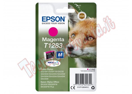 Epson - Cartuccia ink - Magenta - T1283 - C13T12834012 - 3,5ml