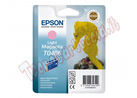 Epson - Cartuccia ink - Magenta chiaro - T0486 - C13T04864010 - 13ml