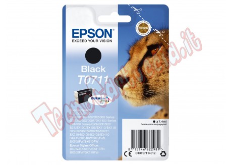 Epson - Cartuccia ink - Nero - T0711 - C13T07114012  - 7,4ml
