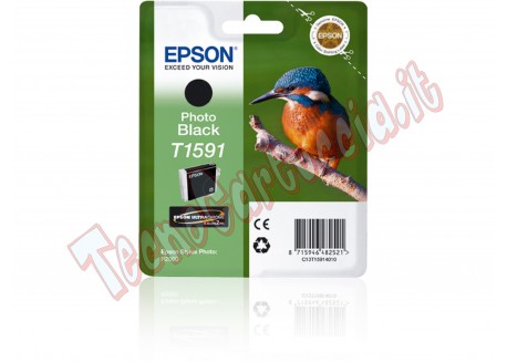 Epson - Cartuccia ink - Nero - T1591 - C13T15914010 - 17ml