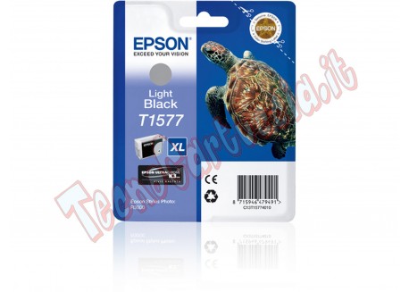 Epson - Cartuccia ink - Nero chiaro - T1577 - C13T15774010 - 25,9ml