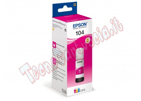 Epson - Tanica - 104 - Magenta - C13T00P340  - 65ml