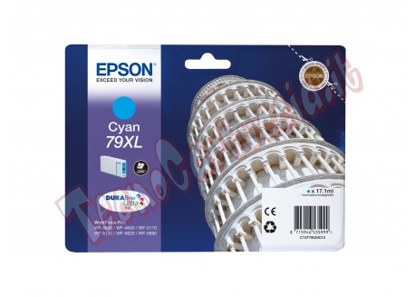 Epson - Tanica - 79XL - Ciano - C13T79024010 - T7902- 17,1ml