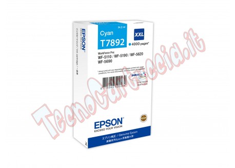 Epson - Tanica - Ciano - T7892 - C13T789240 - 34,2ml