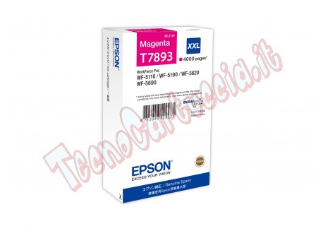 Epson - Tanica - Magenta - T7893 - C13T789340 - 34,2ml