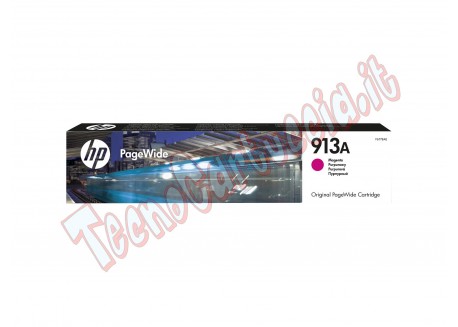 Hp - Cartuccia ink originale - 913A - Magenta - F6T78AE - 3.000 pag