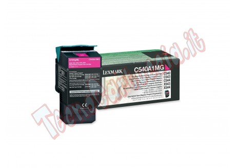Lexmark - Toner - Magenta - C540A1MG - return program - 1.000 pag