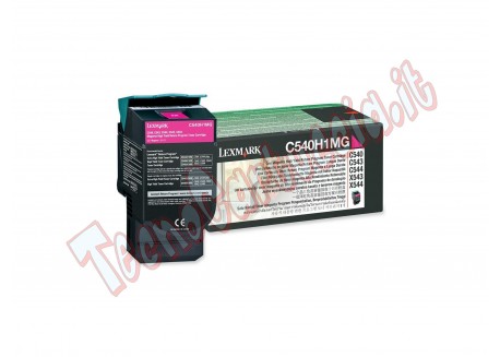 Lexmark - Toner - Magenta - C540H1MG - return program - 2.000 pag