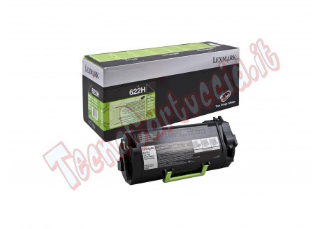 Lexmark - Toner - Nero - 62D2H00 - return program - 25.000 pag