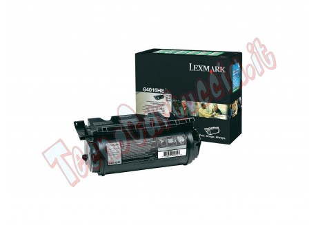 Lexmark - Toner - Nero - 64016HE - return program - 21.000 pag