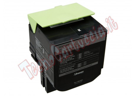 Lexmark - Toner - Nero - 80C2XK0 - return program - 8.000 pag