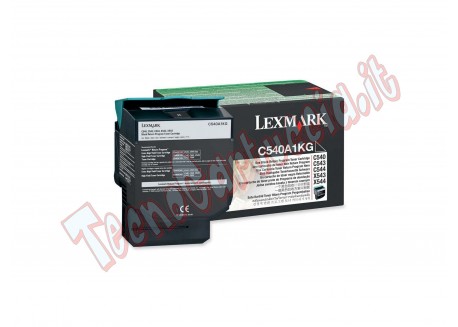 Lexmark - Toner - Nero - C540A1KG - return program - 1.000 pag