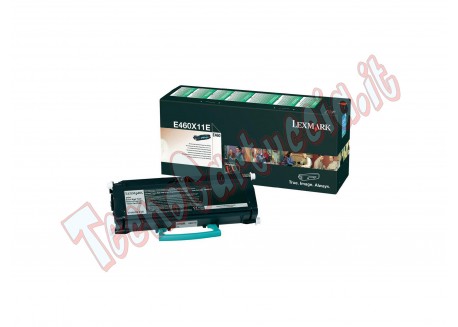 Lexmark - Toner - Nero - E460X11E - return program - 15.000 pag