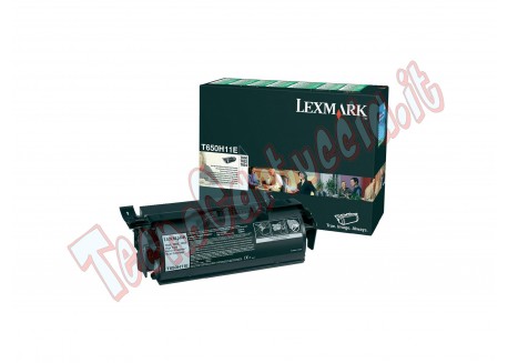 Lexmark - Toner - Nero - T650H11E - return program - 25.000 pag