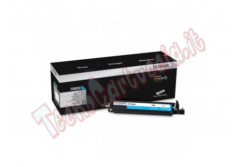 Lexmark - UnitÃ  sviluppatore - Ciano - 70C0D20 - 40.000 pag