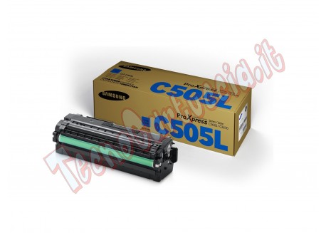 Samsung/HP - Toner originale - Ciano - CLTC505L/ELS - 3.500 pag