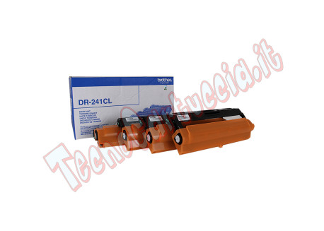 Brother - 4 Tamburo - BK/C/M/Y - DR241CL- 15000 pag