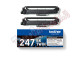 Brother - Bundle di 2 Toner - Nero - TN-247BKTWIN - 3.000 pag