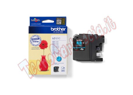 Brother - Cartuccia - Ciano - LC121C - 300 pag