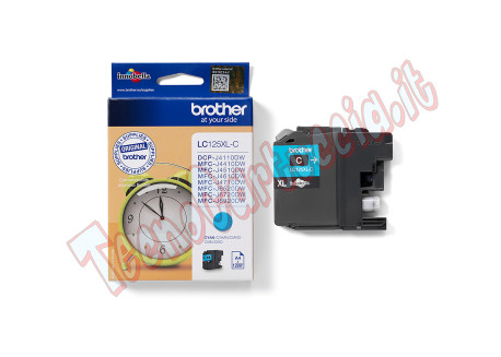 Brother - Cartuccia - Ciano - LC125XLC- 1200 pag