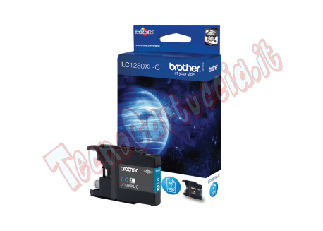 Brother - Cartuccia - Ciano - LC1280XLC- 1200 pag