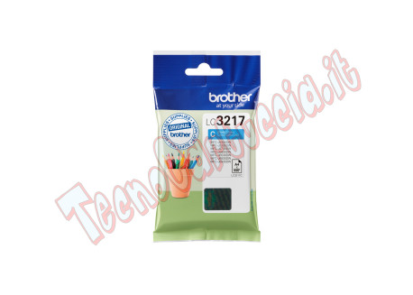 Brother - Cartuccia - Ciano - LC3217C - 550 pag