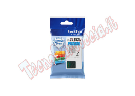 Brother - Cartuccia - Ciano - LC3219XLC - 1500 pag