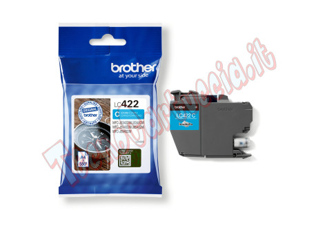 Brother - Cartuccia - Ciano - LC422C - 550 pag