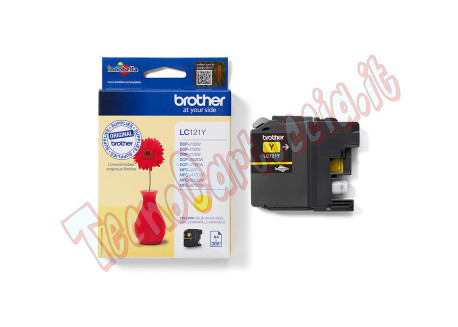 Brother - Cartuccia - Giallo - LC121Y - 300 pag
