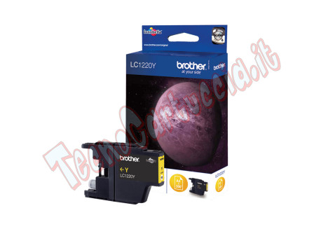 Brother - Cartuccia - Giallo - LC1220Y - 300 pag