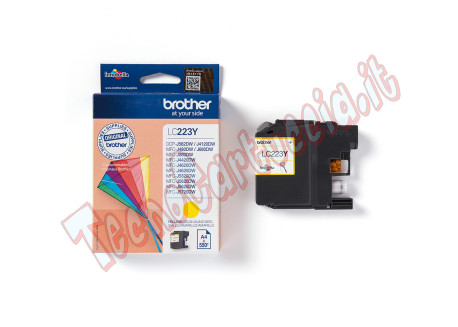 Brother - Cartuccia - Giallo - LC223Y- 550 pag