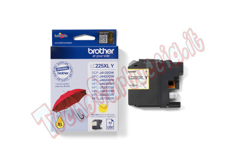 Brother - Cartuccia - Giallo - LC225XLY- 1200 pag