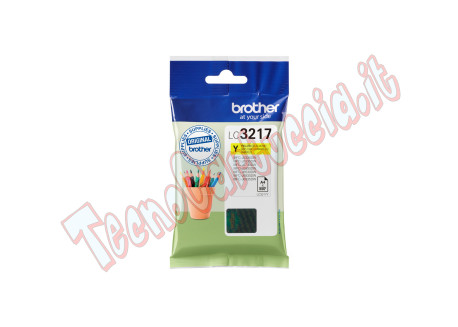 Brother - Cartuccia - Giallo - LC3217Y - 550 pag