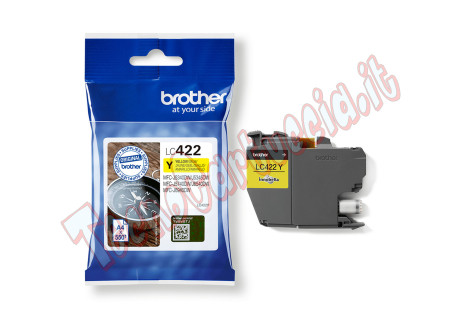 Brother - Cartuccia - Giallo - LC422Y - 550 pag