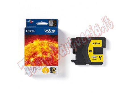 Brother - Cartuccia - Giallo - LC980Y - 260 pag