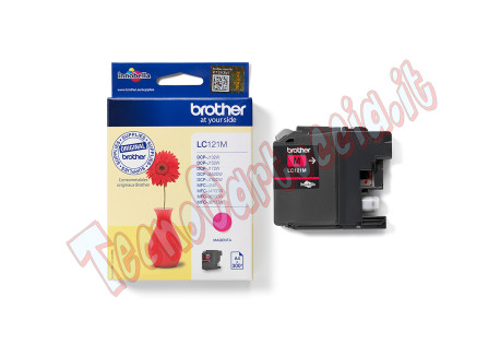 Brother - Cartuccia - Magenta - LC121M - 300 pag