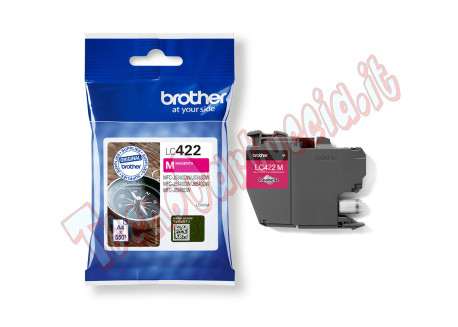 Brother - Cartuccia - Magenta - LC422M - 550 pag