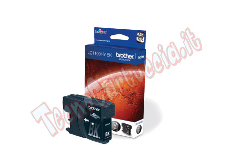 Brother - Cartuccia - Nero - LC1100HYBK - 900 pag