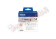 Brother - Nastro adesivo - in pellicola - Nero/Bianco - 62mm x 15,24mt - DK-22212